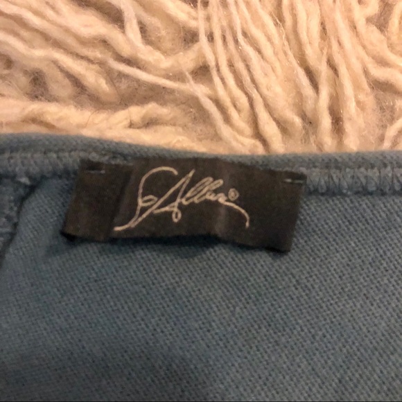 so allure - asymmetric sweatshirt - petroleum - Picture 4 of 4